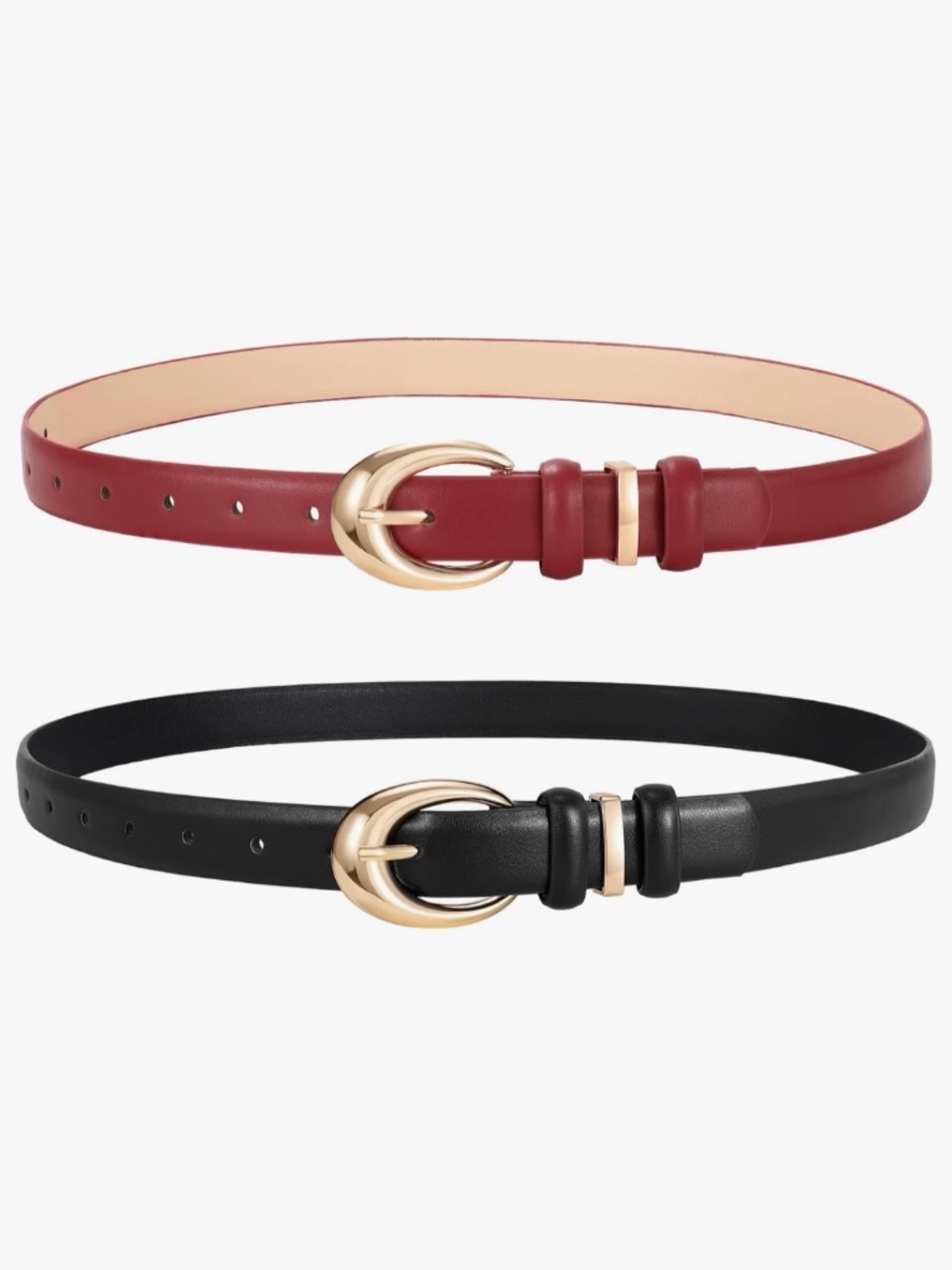 Women's Faux Leather Belts